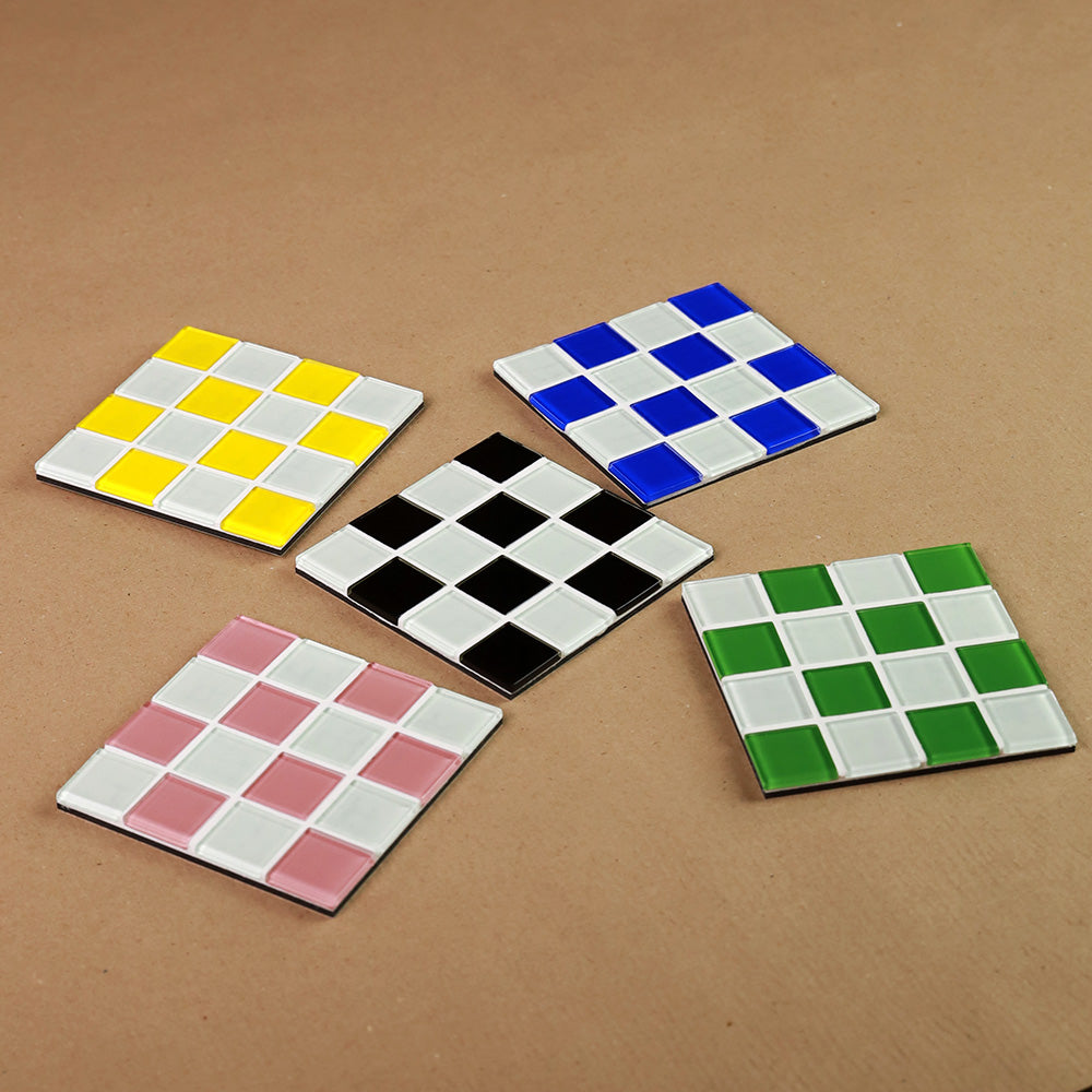 Glasmosaik Untersetzer - Set